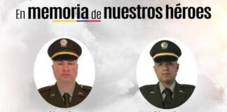 Rechazo nacional por asesinato de dos policías con artefacto explosivo en Cali
