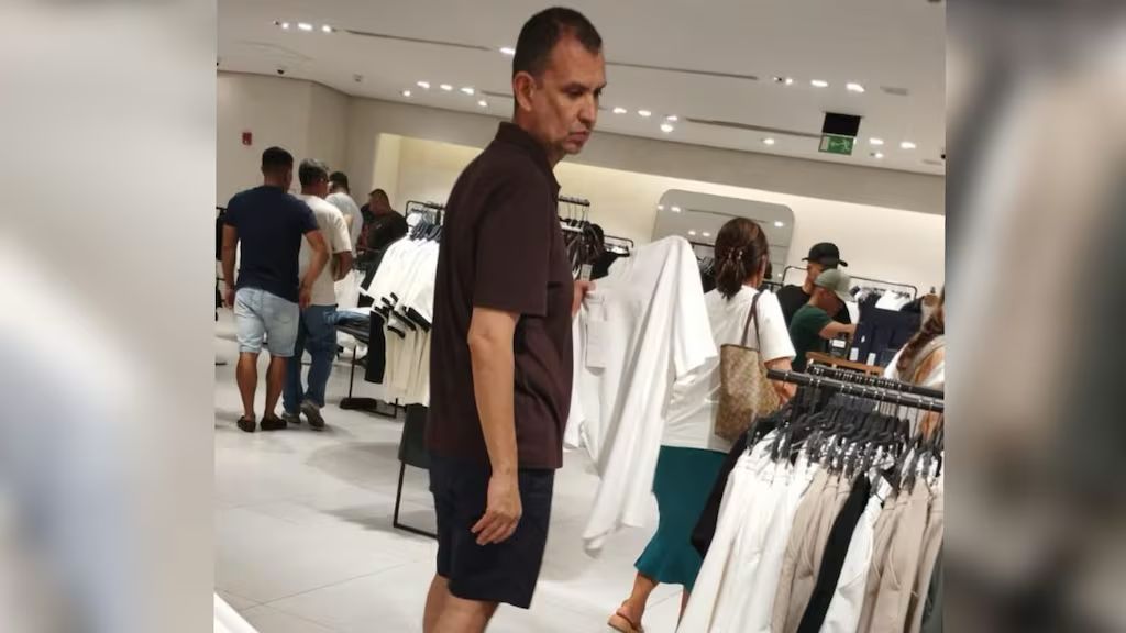Emilio Tapia fue visto de compras en centro comercial del norte de Barranquilla