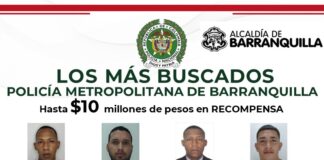 Policía Nacional presenta el cartel de los más buscados