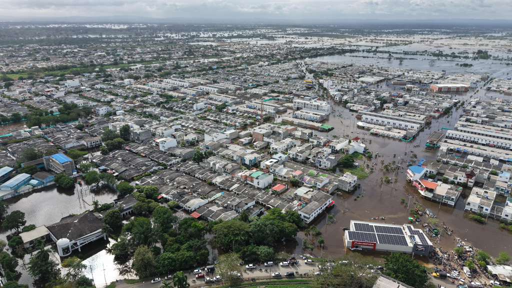 Fuertes inundaciones afectan a varios municipios de Córdoba