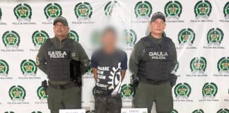 Captura en flagrancia por el delito de extorsión en Barranquilla