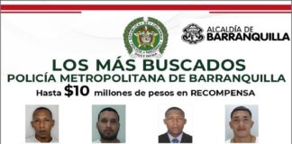 Contundente golpe contra el homicidio: Policía Nacional captura a tres integrantes del cartel de los más buscados en Barranquilla y su área metropolitana