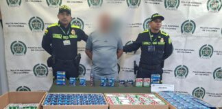 Con contundente operativo Policía Nacional evita la distribución de medicamentos adulterados durante el carnaval