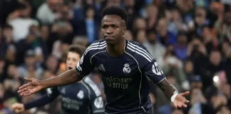 Vinicius Junior marcó los dos goles que dejaron al Manchester City por fuera de la Champions
