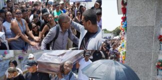 Dolor y clamor de justicia en el sepelio de las hermanas Hernández Noriega
