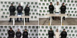 Siete capturados en operativos en contra de la extorsión en Barranquilla y su área metropolitana