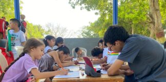 Más de 25 niños iniciaron formación gratuita en pintura y dibujo en Malambo