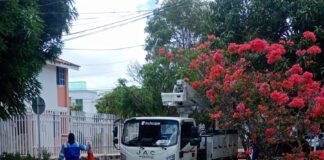 Este jueves 26 de marzo Air-e Intervenida adelanta obras eléctricas en el barrio El Recreo