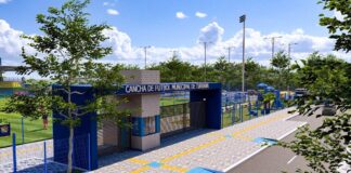 Yamil Arana impulsa el futuro del deporte en Turbana con el inicio del nuevo estadio de fútbol
