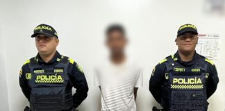 persona de nacionalidad extranjera fue sorprendida en flagrancia por el hurto de motocicleta