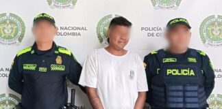 Capturas en flagrancia por el delito de violencia intrafamiliar en Sincelejo