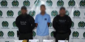 Tres capturados, panfletos y explosivos: duro golpe a la extorsión en Barranquilla