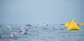 Barranquilla, ciudad deportiva: con natación desde Puerto Mocho, arrancó el IRONMAN 70.3