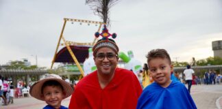 Gobernador Jairo Aguilar participó en la apertura del XXXI Festival de la Cultura Wayuu en Uribia