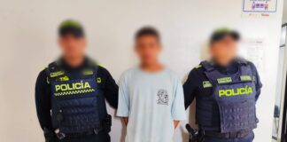 CAPTURA POR PORTE ILEGAL DE ARMA DE FUEGO EN EL BARRIO LA CENTRAL