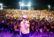 Cerca de 3 mil personas vibraron en el Fan Fest de La Guajira apoyando a la Selección Colombia
