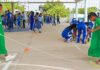Instituto Departamental de Deportes llevó jornada recreativa a cerca de 200 estudiantes en Monguí