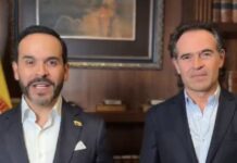 Abelardo de la Espriella se reunió con Federico “Fico” Gutiérrez para hablar de obras, seguridad y salud