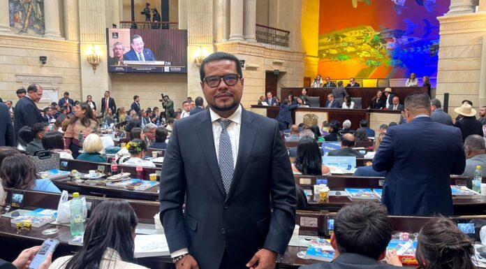 Winsner Sandoval Ibáñez se posesiona como Representante a la Cámara y ratifica su compromiso con las comunidades afrodescendientes y con Colombia