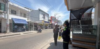 Policía Militar fortalece acompañamiento a comerciantes en el centro de Barranquilla