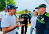 Alcalde Char recibe al subdirector general de la Policía Nacional en Barranquilla