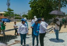 En Don Bosco IV: Alcaldía de Soledad construye la cancha de fútbol a cielo abierto más grande del suroccidente del municipio