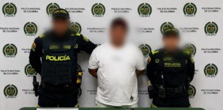 POLICÍA NACIONAL CAPTURA A DOS PRESUNTOS DELINCUENTES CON ARMAS DE FUEGO EN SOLEDAD