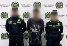 EN MEDIO DE UN REGISTRO, POLICÍA CAPTURA A UNA PERSONA CON GRANADA EN EL MUNICIPIO DE MALAMBO