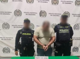 CAPTURADO EN GALAPA PRESUNTO DELINCUENTE CON UN ARMA DE FUEGO