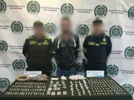 CAPTURADO PRESUNTO INTEGRANTE DE ‘LOS COSTEÑOS’ CON MÁS DE MIL DOSIS DE ESTUPEFACIENTES