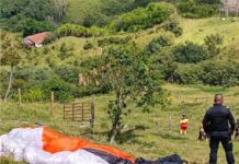 Turista israelí-alemán murió tras accidente de parapente en San Félix, Bello