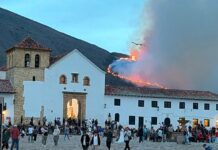 Incendio forestal en Villa de Leyva deja cerca de 290 hectáreas afectadas