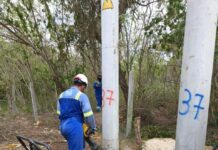 Air-e Intervenida ejecuta obras para fortalecer el servicio de energía en Galapa
