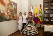 Reina del Carnaval 2027, Salwa Maloof Habib visita al presidente de la República para promover acciones a favor de los hacedores de la fiesta