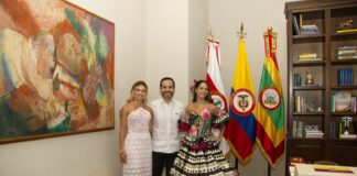 Reina del Carnaval 2027, Salwa Maloof Habib visita al presidente de la República para promover acciones a favor de los hacedores de la fiesta