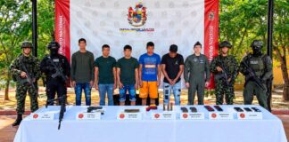 Ejército capturó a cinco integrantes de las disidencias de alias ‘Calarcá’ en el Catatumbo, hallan menor de edad en el operativo