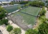 Alcaldía avanza en el mantenimiento de escenarios deportivos