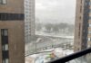Fuerte granizada sorprendió a Bogotá y dejó calles cubiertas de hielo