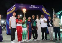 “Puerto Colombia recibe con los brazos abiertos a 900 deportistas de la región”: alcalde Plinio Cedeño en encendido de la llama de los Juegos Intercolegiados Zonal Caribe 1