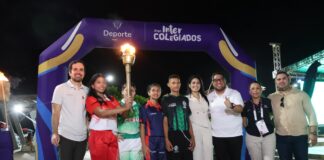 “Puerto Colombia recibe con los brazos abiertos a 900 deportistas de la región”: alcalde Plinio Cedeño en encendido de la llama de los Juegos Intercolegiados Zonal Caribe 1
