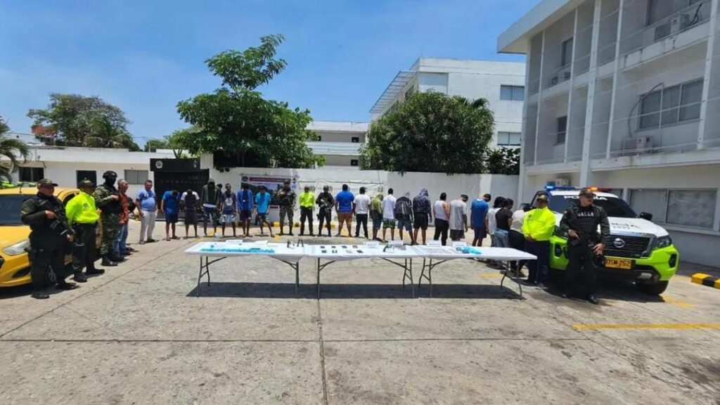¡Golpe a las estructuras criminales! Operativo deja 72 capturados en Barranquilla y municipios vecinos