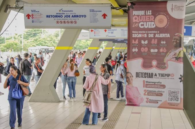 ¡Jornadas gratuitas de salud! Transmetro llevará detección temprana del cáncer de mama a Barranquilla y Soledad